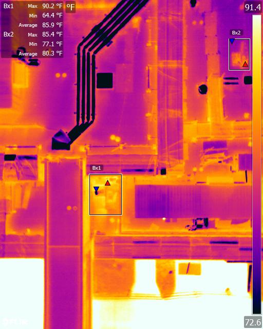 Medical City Dallas Texas Alpine Thermal Imaging Systems Thermal Roofing Inspections